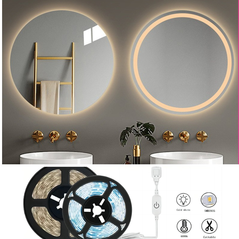 Home Bathroom Vanity - 5V USB 2835 LED Strip Light