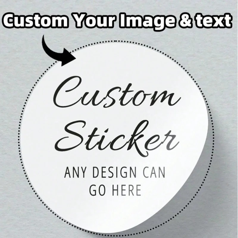 Home Bathroom Furniture - Custom round stickers, personalized labels, stickers