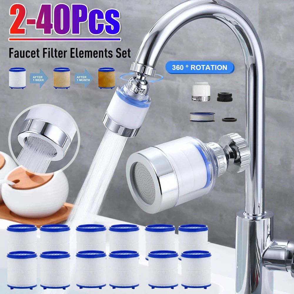 Home Bathroom Taps - Faucet Filter Element Water Purifier Filter