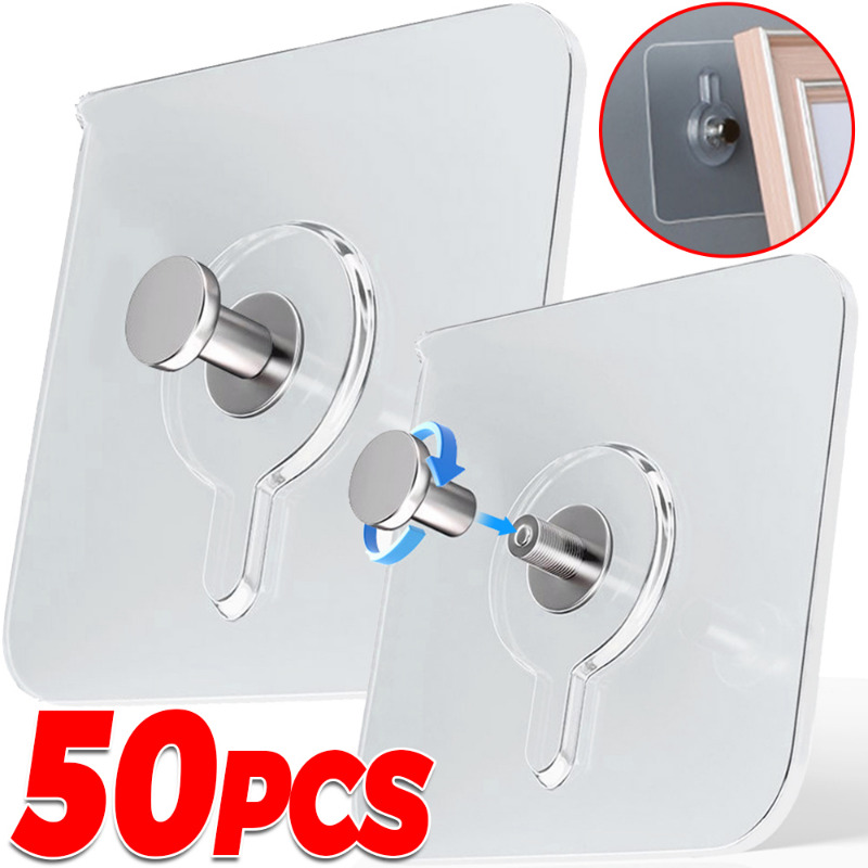 Robe Hook Adhesive - Adhesive Nails Wall Hooks Strong Poster