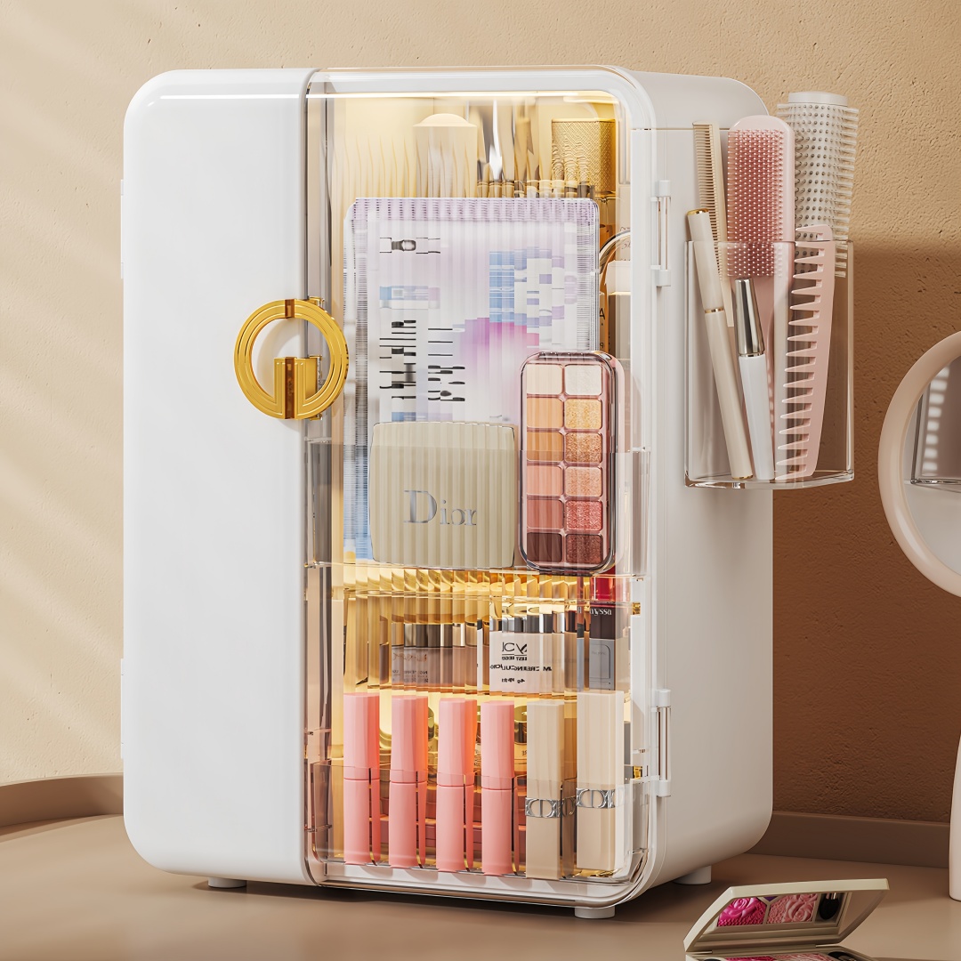 Home Bathroom Vanity - Large Capacity Acrylic Makeup Storage Box,