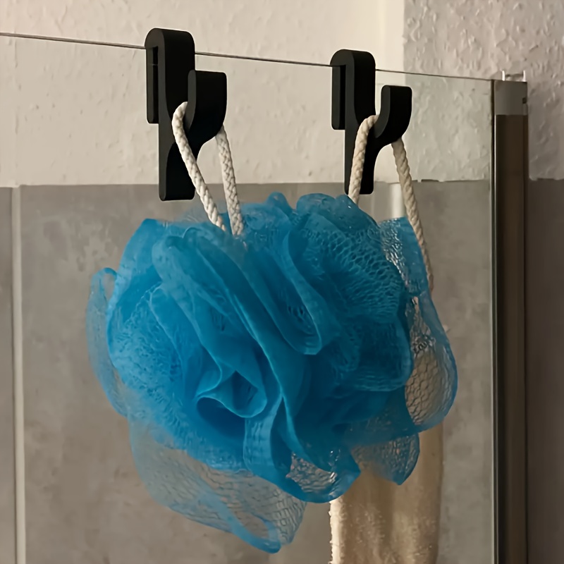 Home Essentials Bathroom Rack - Set of 2Pcs White/2Pcs Black, Random