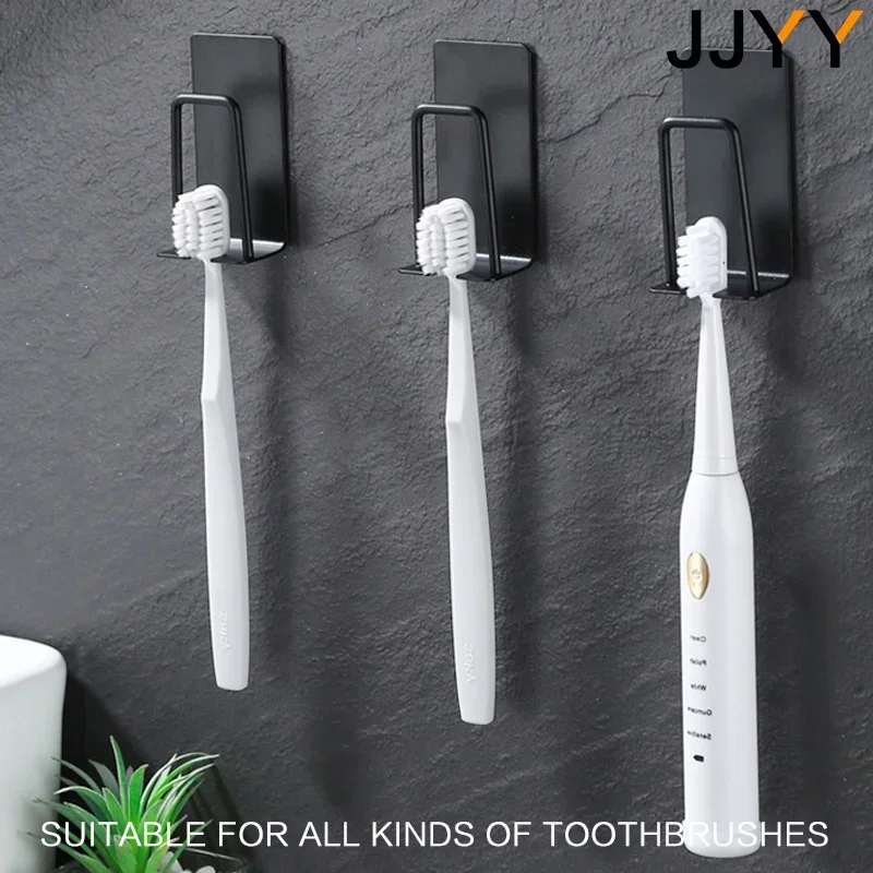 Home Essentials Bathroom Rack - Stainless Steel Toothbrush Holder Creative Bathroom