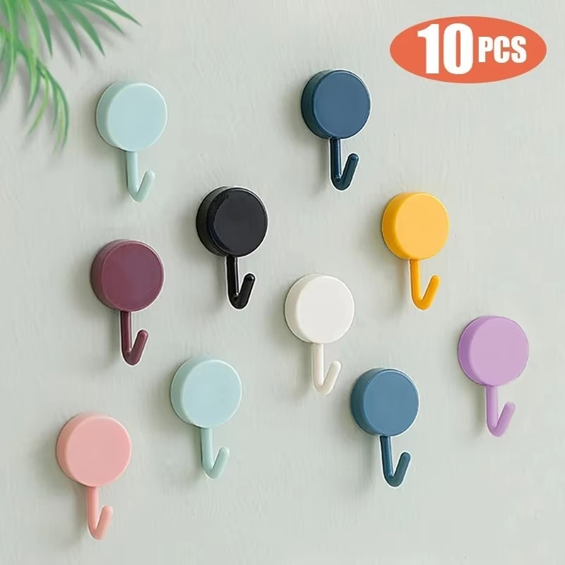 Robe Hook Adhesive - 5-15pcs Self Adhesive Hook Strong Without