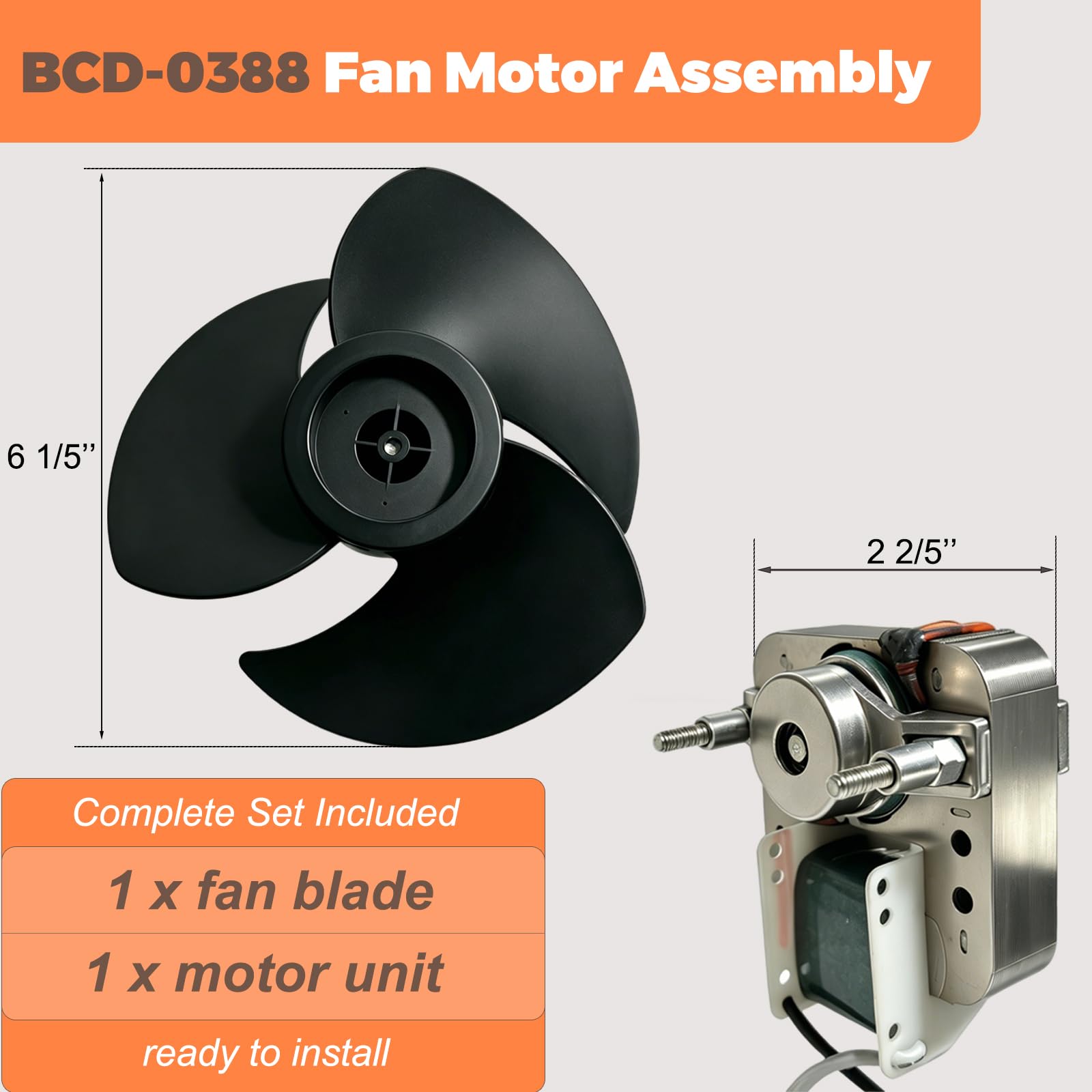Home Bathroom Exhaust Fan - BCD-0388 Bathroom Exhaust Fan Motor, 60