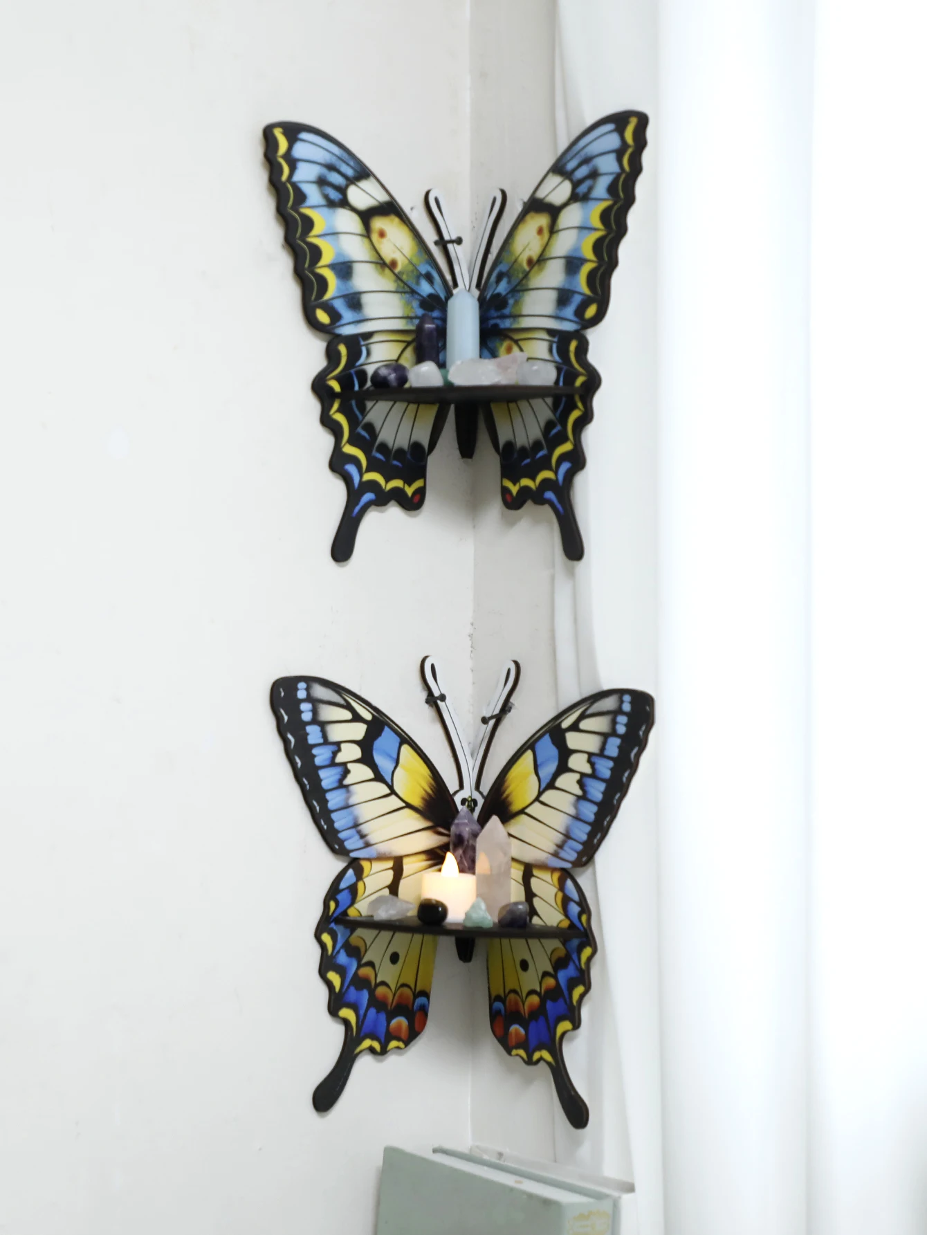 Three Color Butterfly Crystal  - огляд і ціна Home Essentials Bathroom Rack