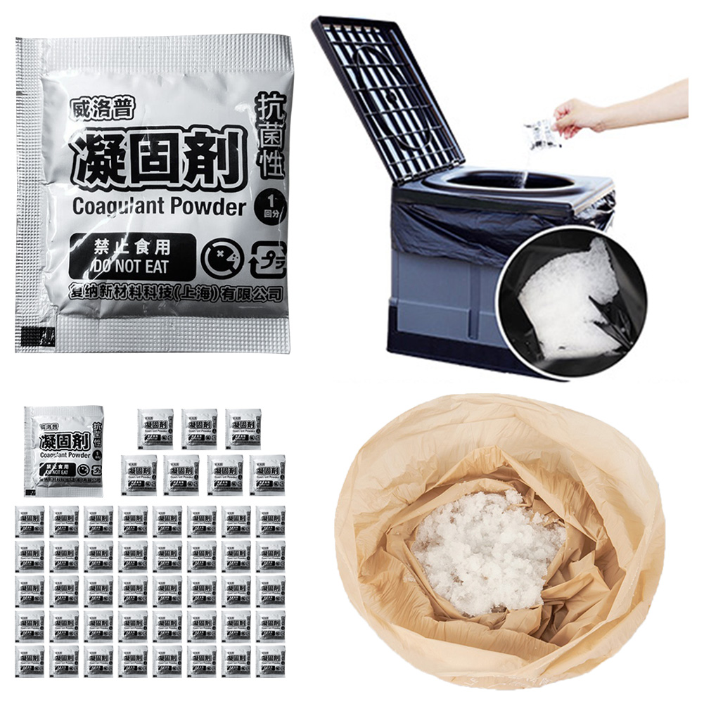 48Pcs Portable Toilet Powder E - огляд і ціна Home Bathroom Urinal