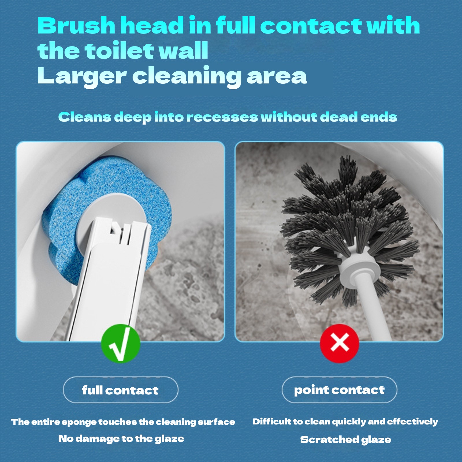 18/36Pcs Toilet Brush With Dis - огляд і ціна Home Bathroom Upgrades