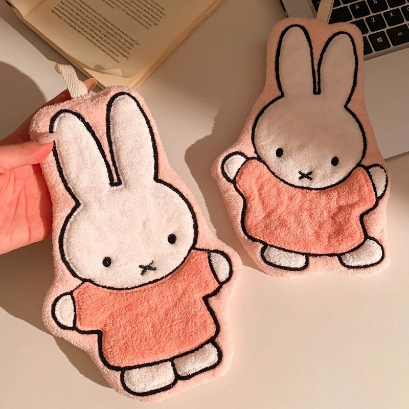 Miffy Rabbit Hand Towel Cute F - огляд і ціна Home Bathroom Products