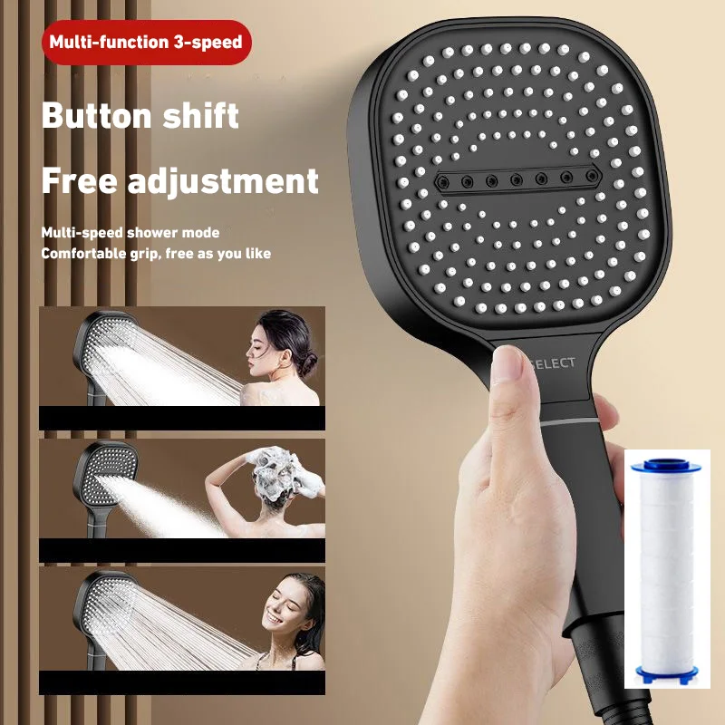 Large Panel Shower Head 13cm H - огляд і ціна Home Bathroom Upgrades