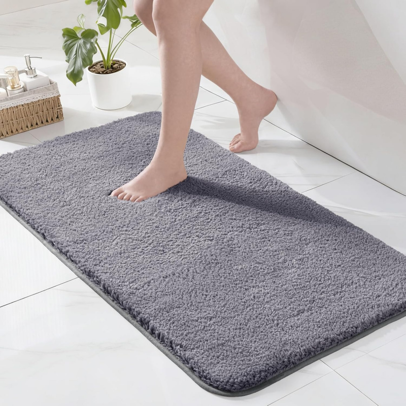 VIKAMA Multi Size Navy Blue Ba - огляд і ціна Zara Home Bathroom Rug