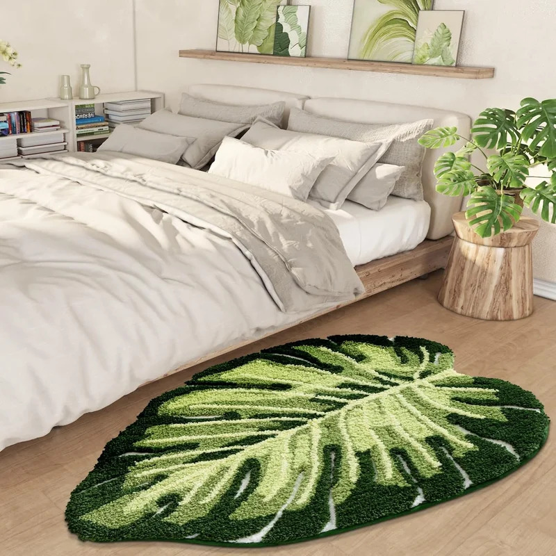 VIKAMA Non-Slip Bath Mat Green - огляд і ціна Zara Home Bathroom Rug