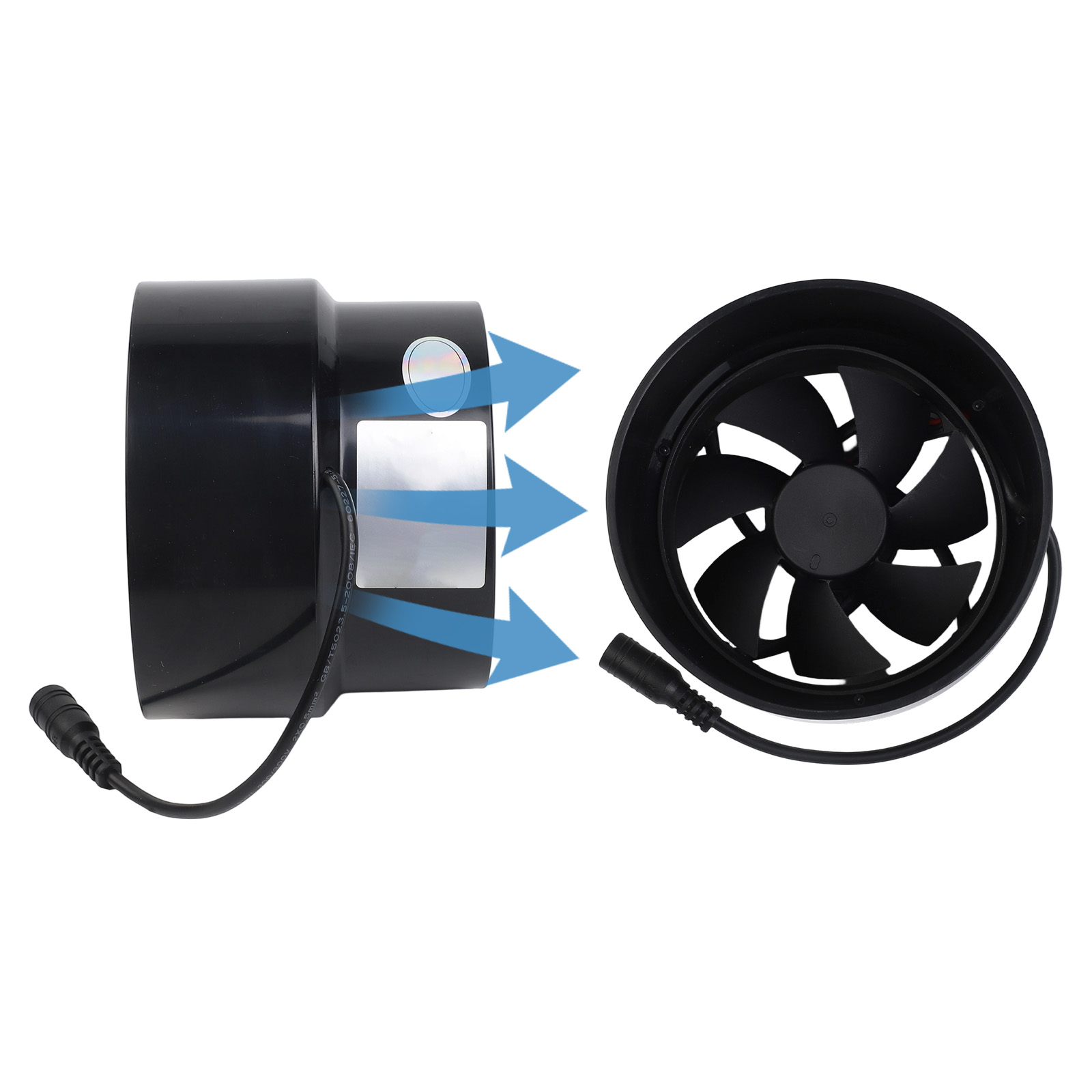 12V Duct Fan Ventilation Exhau - огляд і ціна Home Bathroom Exhaust Fan