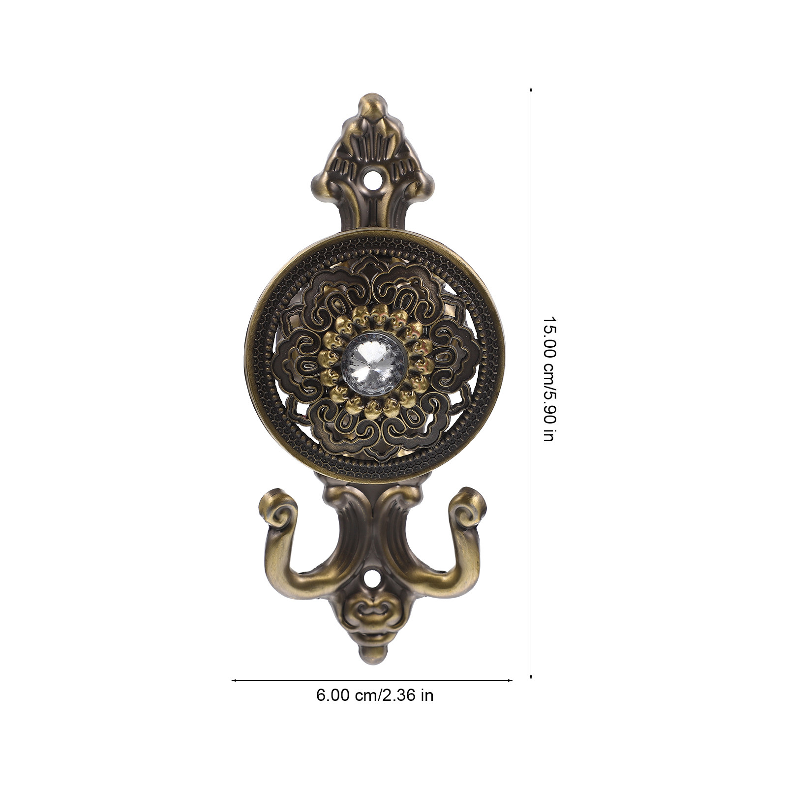 2Pcs Elegant Retro Rhinestone  - огляд і ціна Home Bathroom Window