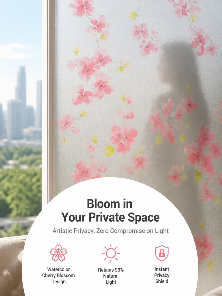 Frosted Privacy Window Film Tr - огляд і ціна Home Bathroom Window