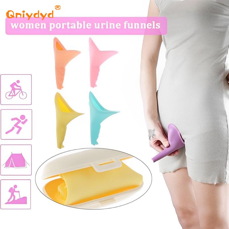 Silicone Women Urinal Outdoor  - огляд і ціна Home Bathroom Urinal