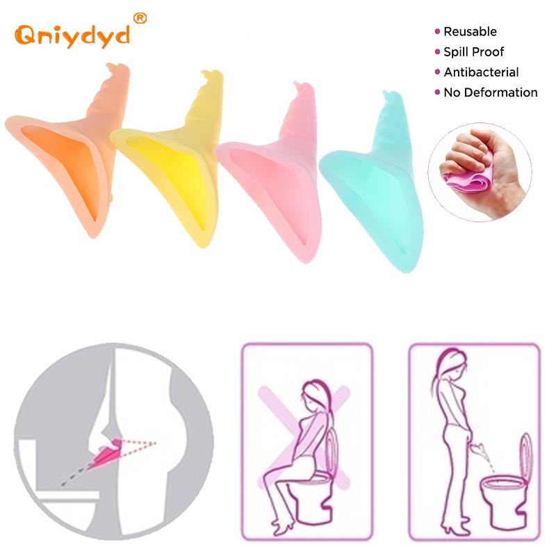 Silicone Women Urinal Outdoor  - огляд і ціна Home Bathroom Urinal