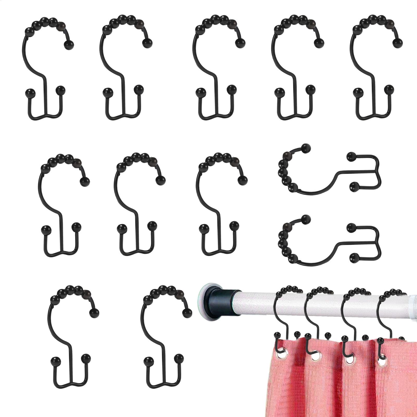 Shower Hooks 12 Pieces Double  - огляд і ціна Home Bathroom Window