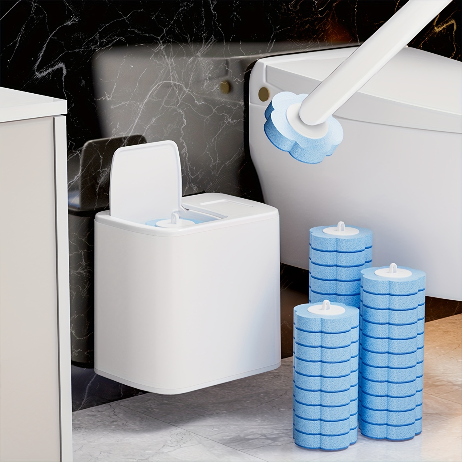 Toilet Brush with Disposable R - огляд і ціна Home Bathroom Upgrades