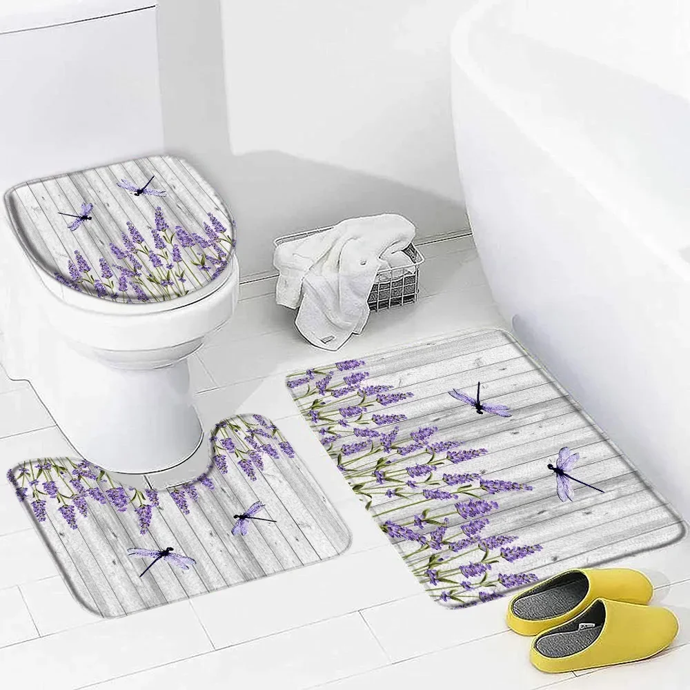 Purple Lavender Bath Mat Set N - огляд і ціна Zara Home Bathroom Rug