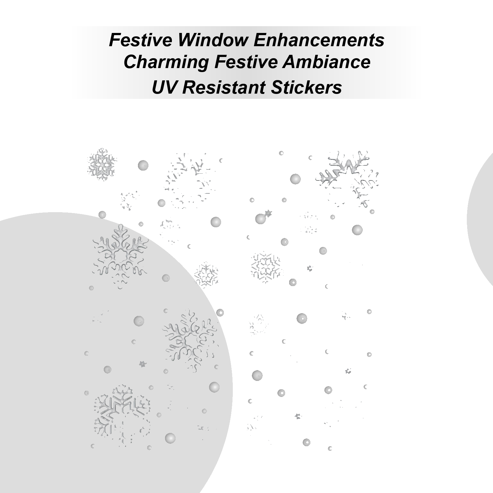 Holiday Window Clings Static R - огляд і ціна Home Bathroom Window