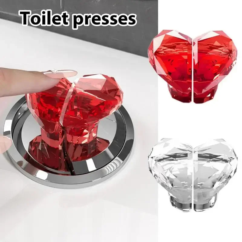 Heart Shape Toilet Flush Butto - огляд і ціна Home Depot Bathroom Vanities