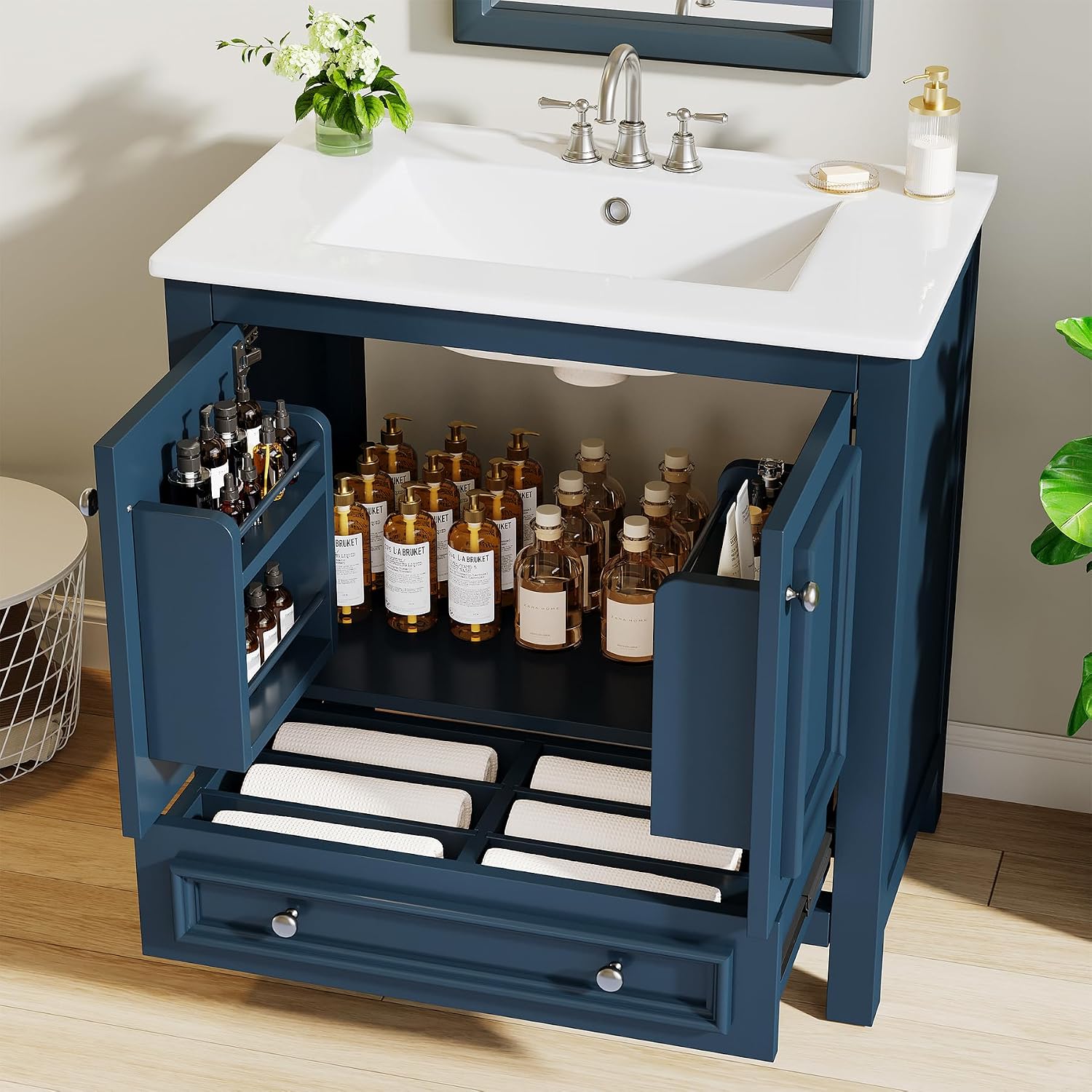 30 Inch Freestanding Bathroom  - огляд і ціна Home Bathroom Furniture