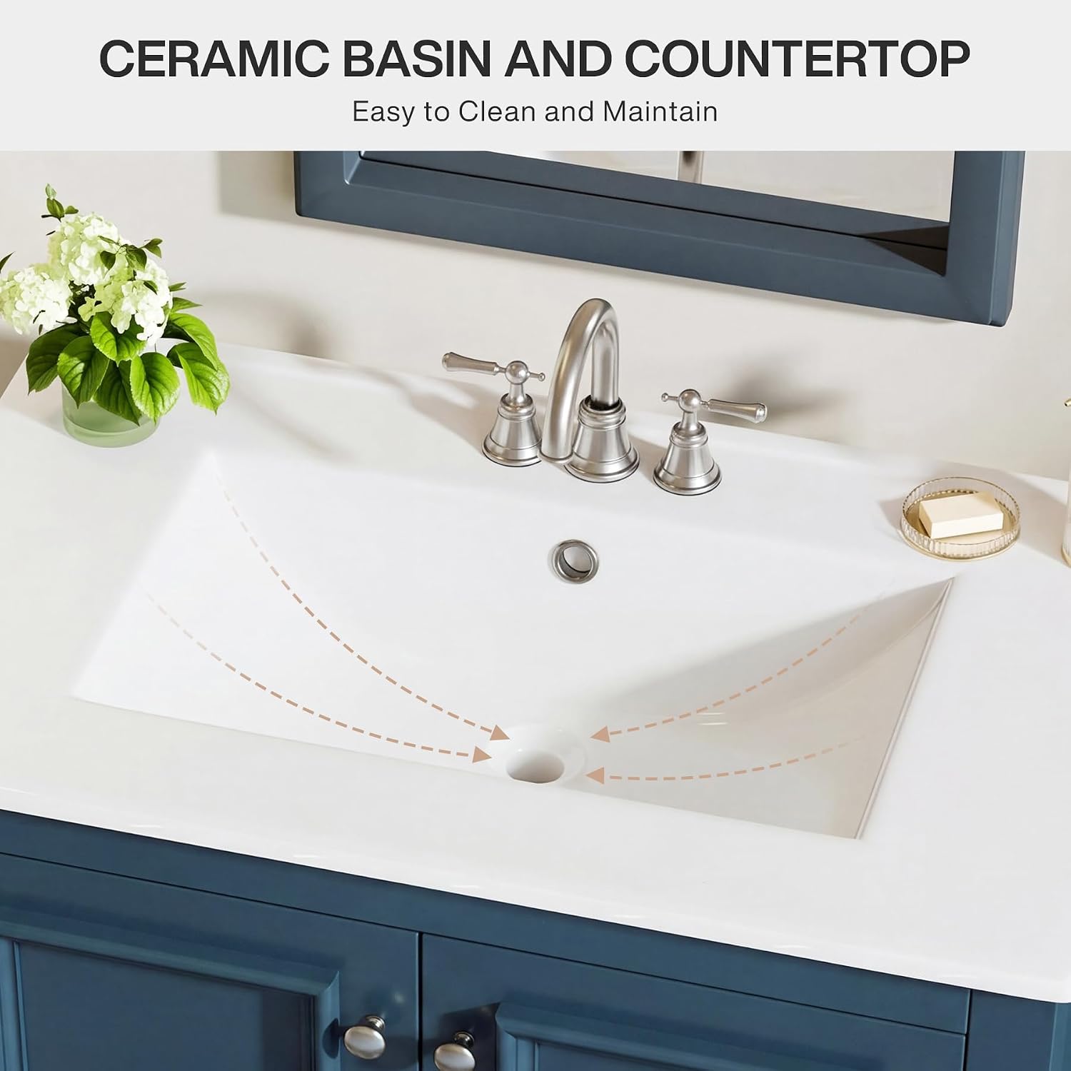 30 Inch Freestanding Bathroom  - огляд і ціна Home Bathroom Furniture
