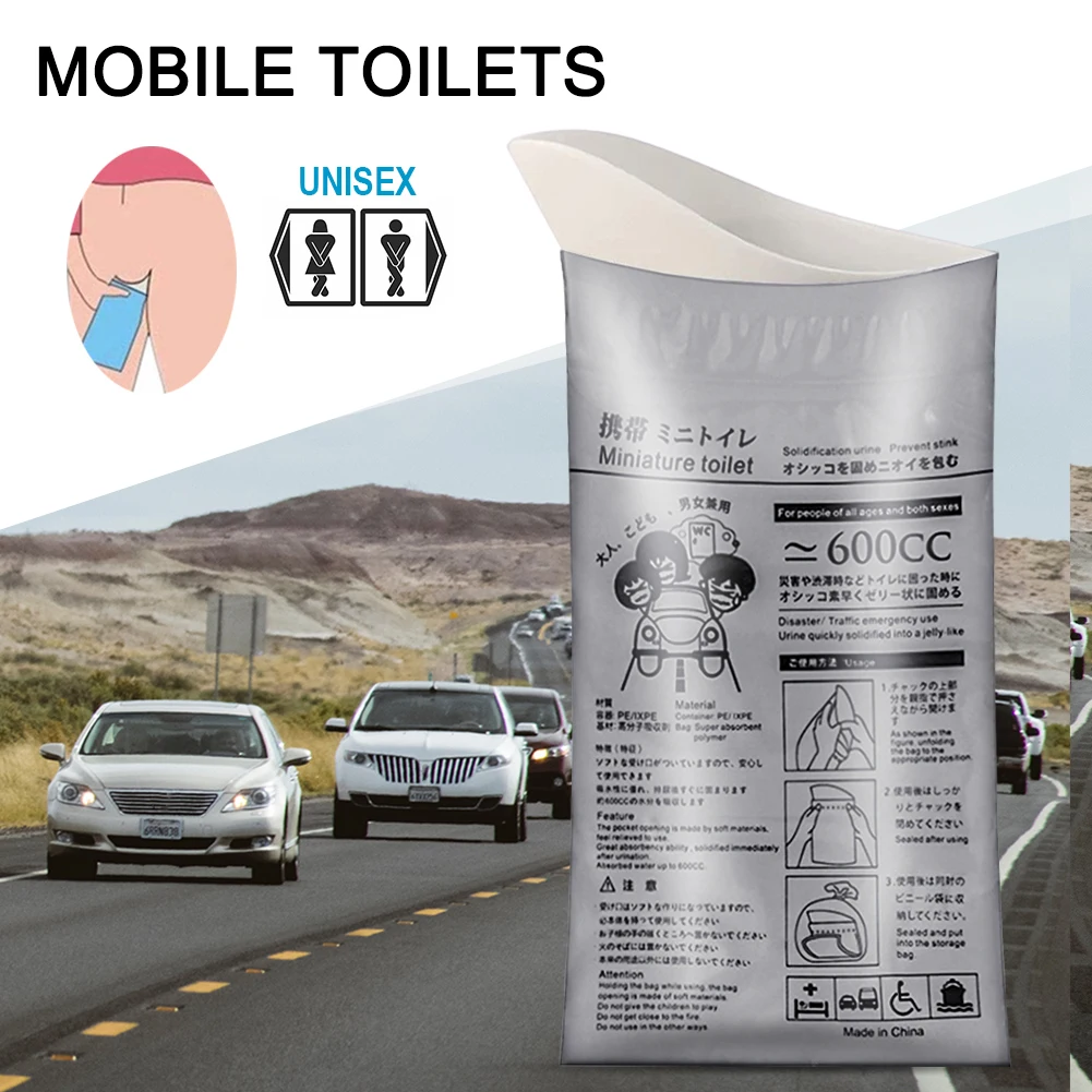 4-20PCS Outdoor Emergency Urin - огляд і ціна Home Bathroom Urinal