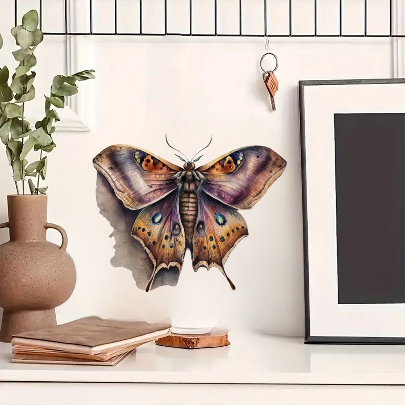 Beautiful Gothic Moth Sticker, - огляд і ціна Home Bathroom Window
