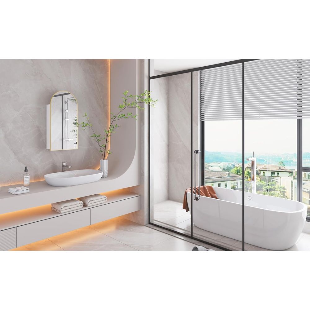 Luxurious Arched Gold Bathroom - огляд і ціна Home Bathroom Furniture