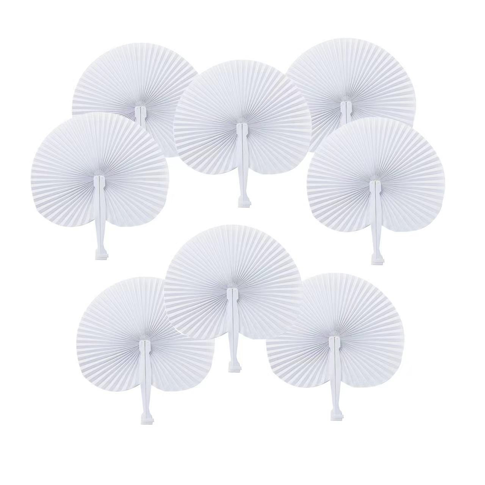 12PC White Folding Paper Fan f - огляд і ціна Home Bathroom Exhaust Fan