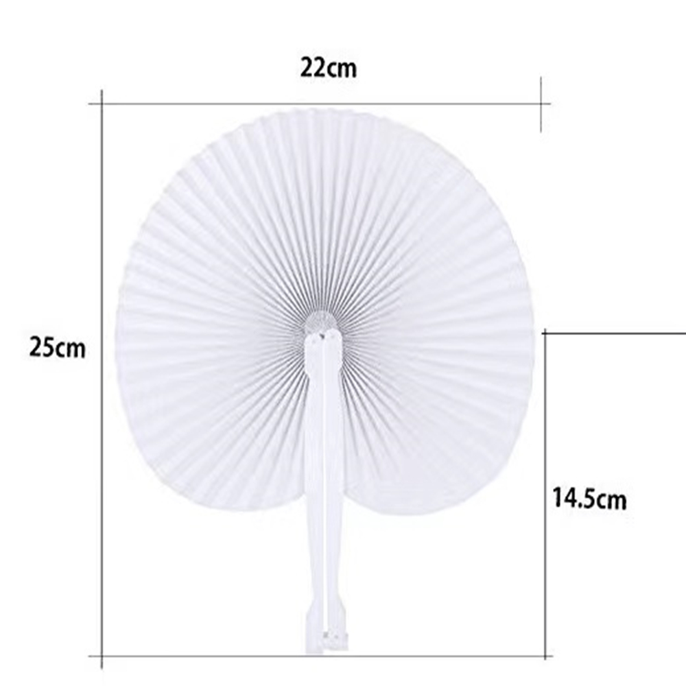 12PC White Folding Paper Fan f - огляд і ціна Home Bathroom Exhaust Fan