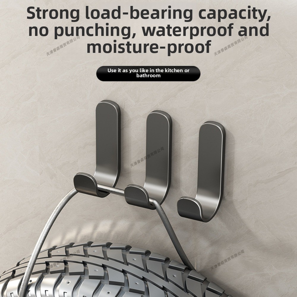 Punch-Free Adhesive Wall Hook  - огляд і ціна Robe Hook Adhesive