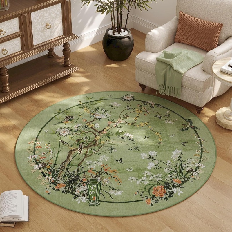 Chinese Floral Bird Pattern Ro - огляд і ціна Zara Home Bathroom Rug