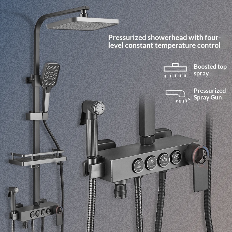Stainless Steel Shower Set Ant - огляд і ціна Home Bath