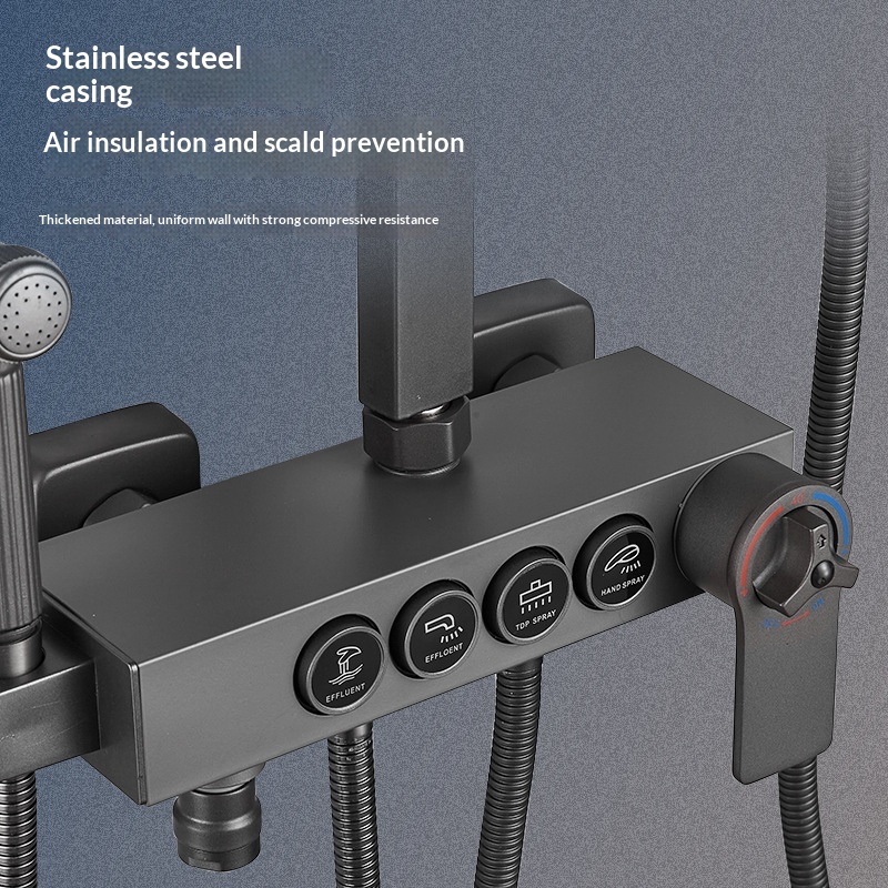 Stainless Steel Shower Set Ant - огляд і ціна Home Bath