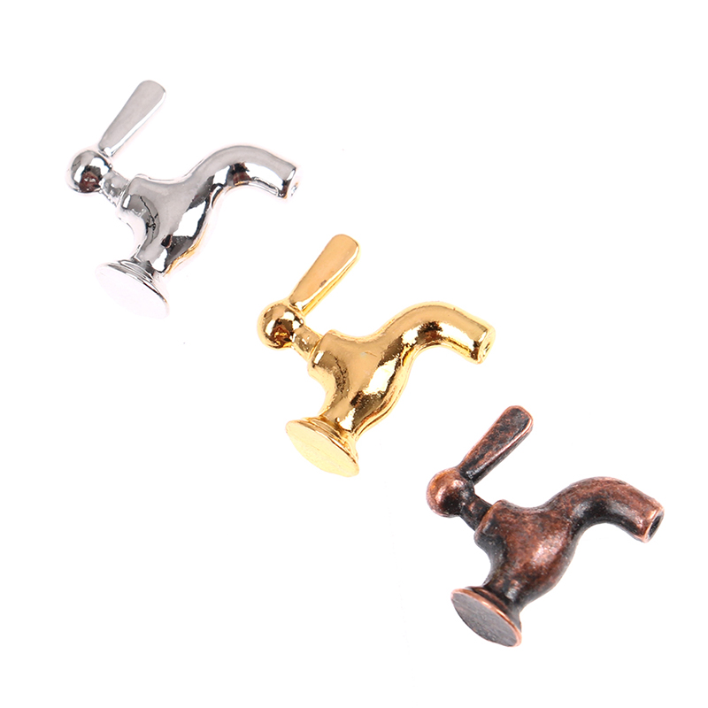 1/2/4/12PCS 1:12 Miniature Met - огляд і ціна Home Bathroom Taps