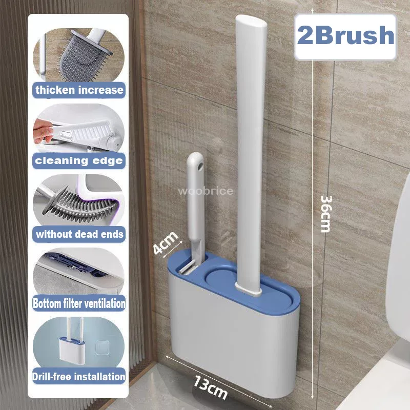 Wall Hanging Toilet Brush with - огляд і ціна Home Bathroom Products