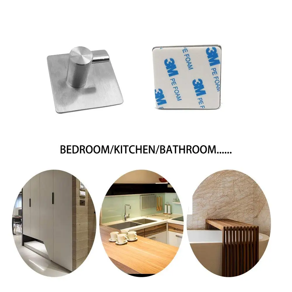 Stainless Steel 3M Self Adhesi - огляд і ціна Robe Hook Adhesive