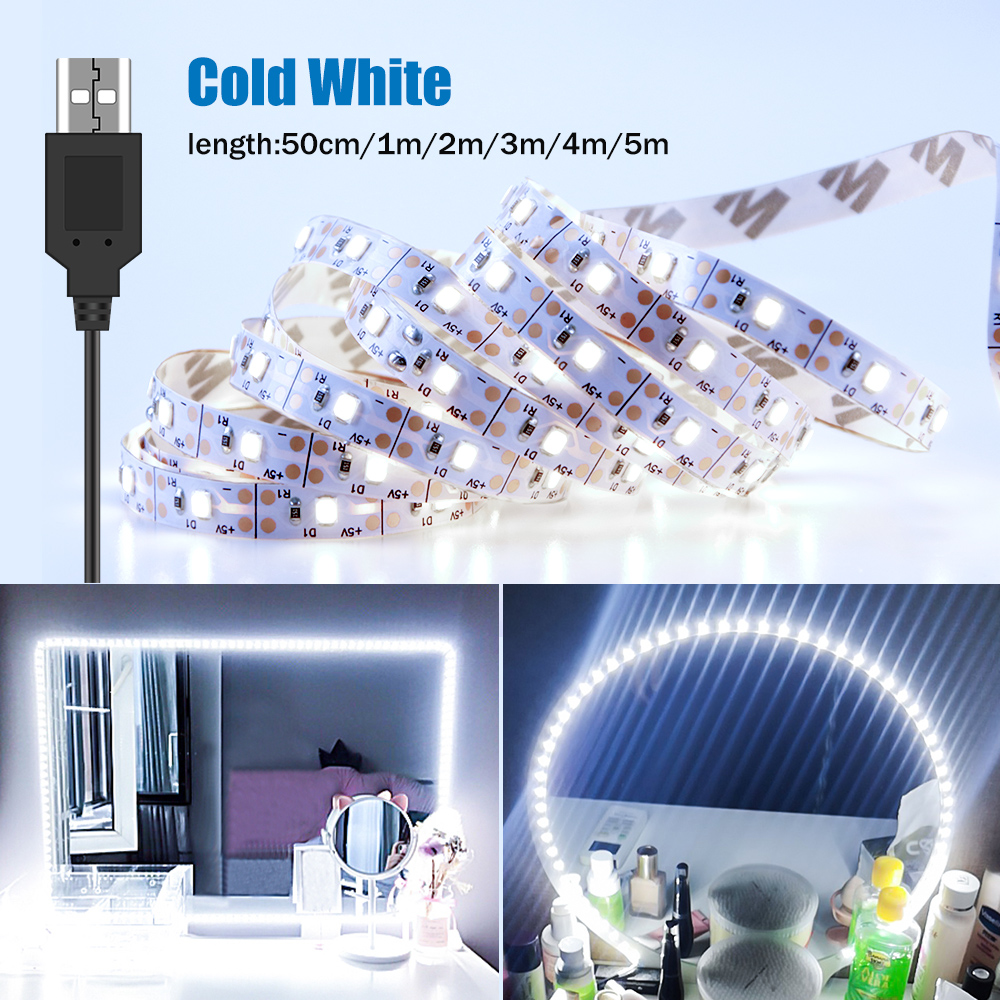 DC5V LED Makeup Mirror Light S - огляд і ціна Home Bathroom Vanity
