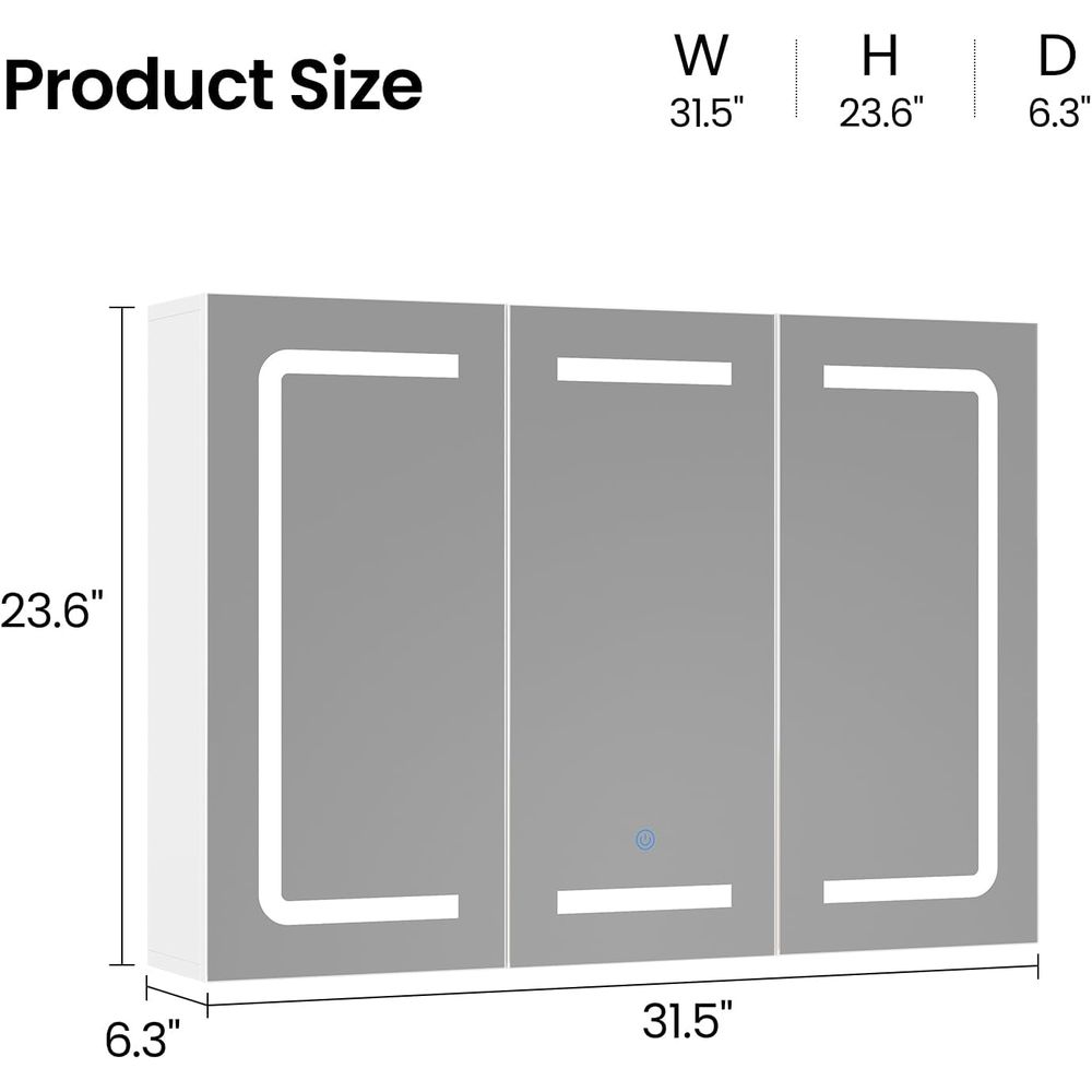 Medicine Cabinet Organizer wit - огляд і ціна Home Bathroom Furniture