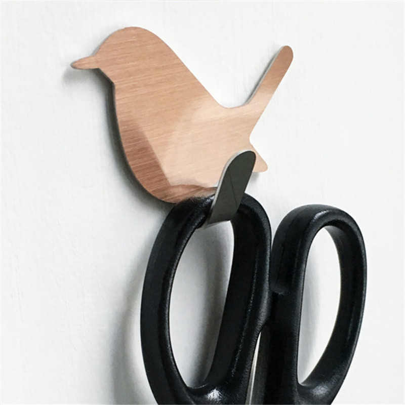 2Pcs Self Adhesive Hooks Bird  - огляд і ціна Robe Hook Adhesive