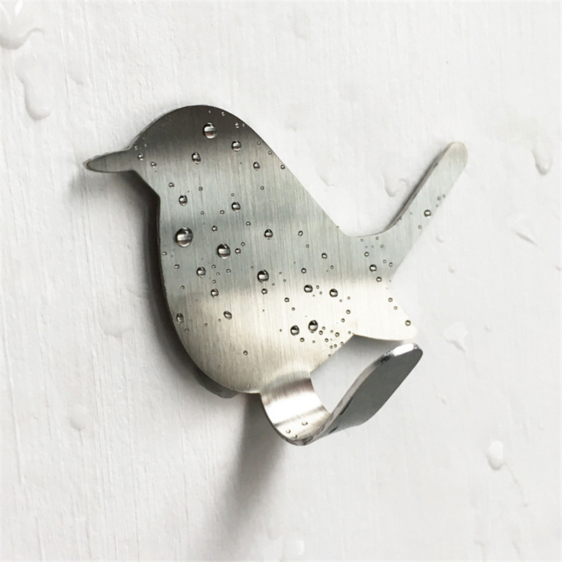 2Pcs Self Adhesive Hooks Bird  - огляд і ціна Robe Hook Adhesive