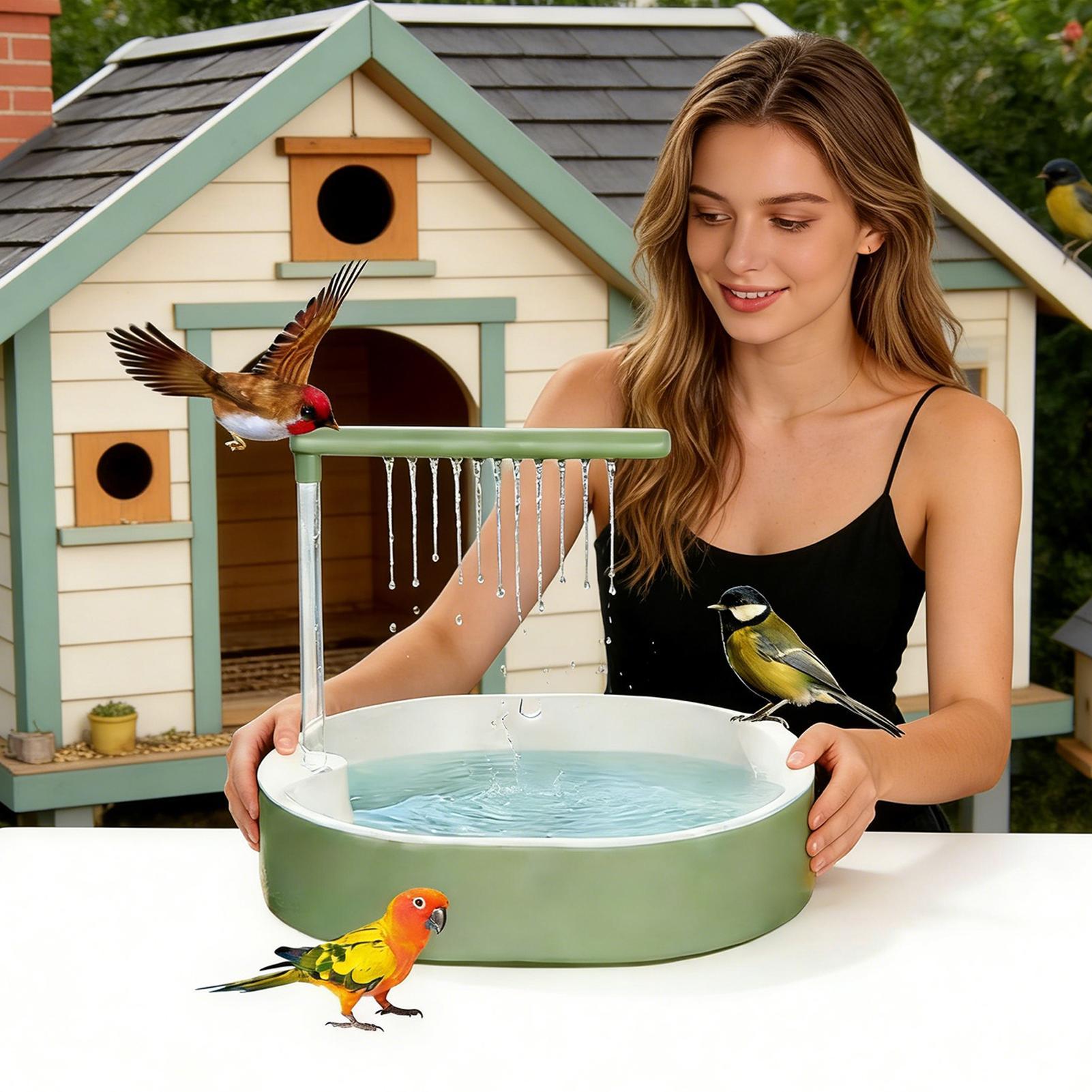 Parrot Bath Bird Cage Fountain - огляд і ціна Home Bath