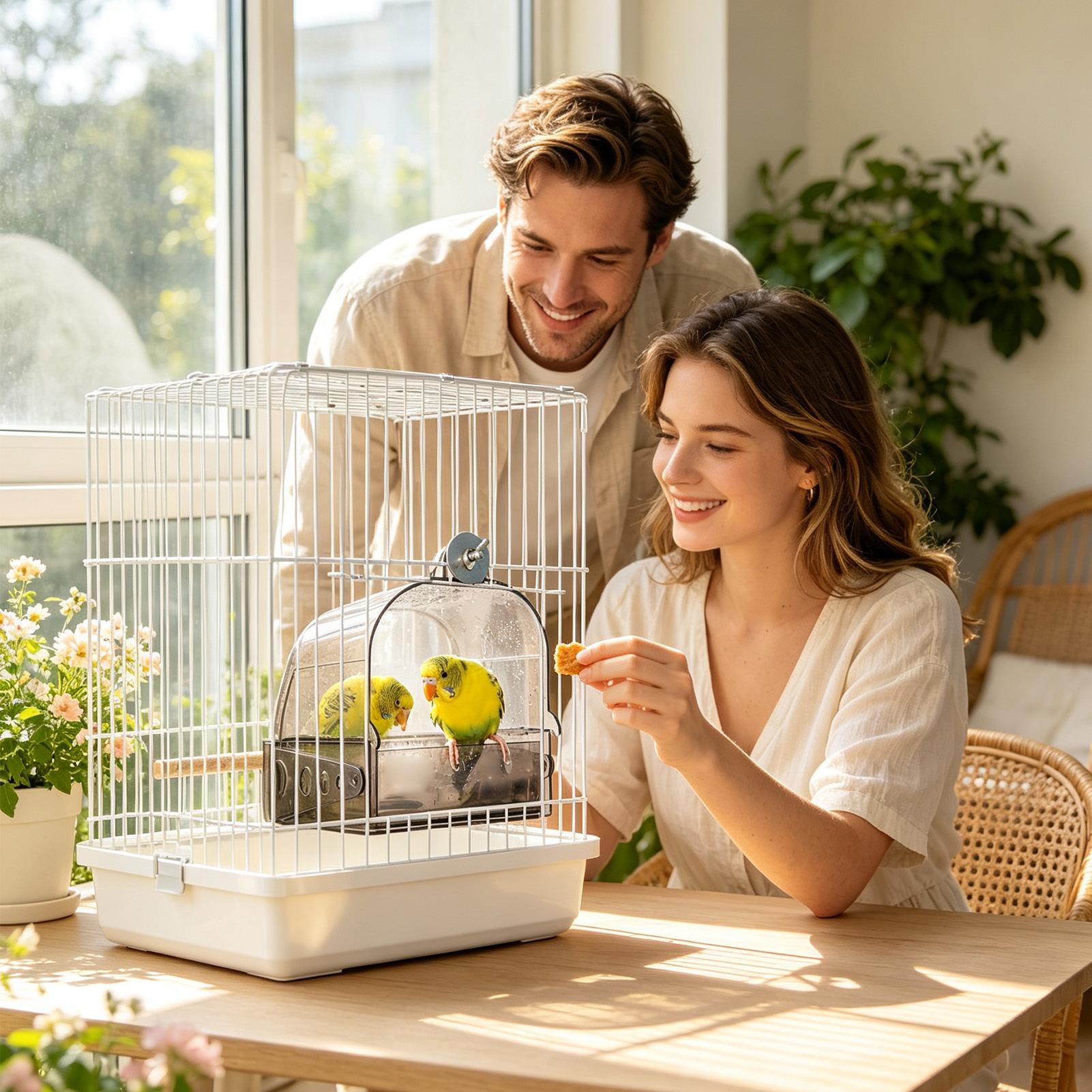 Bird Bath For Cage Detachable  - огляд і ціна Home Bath