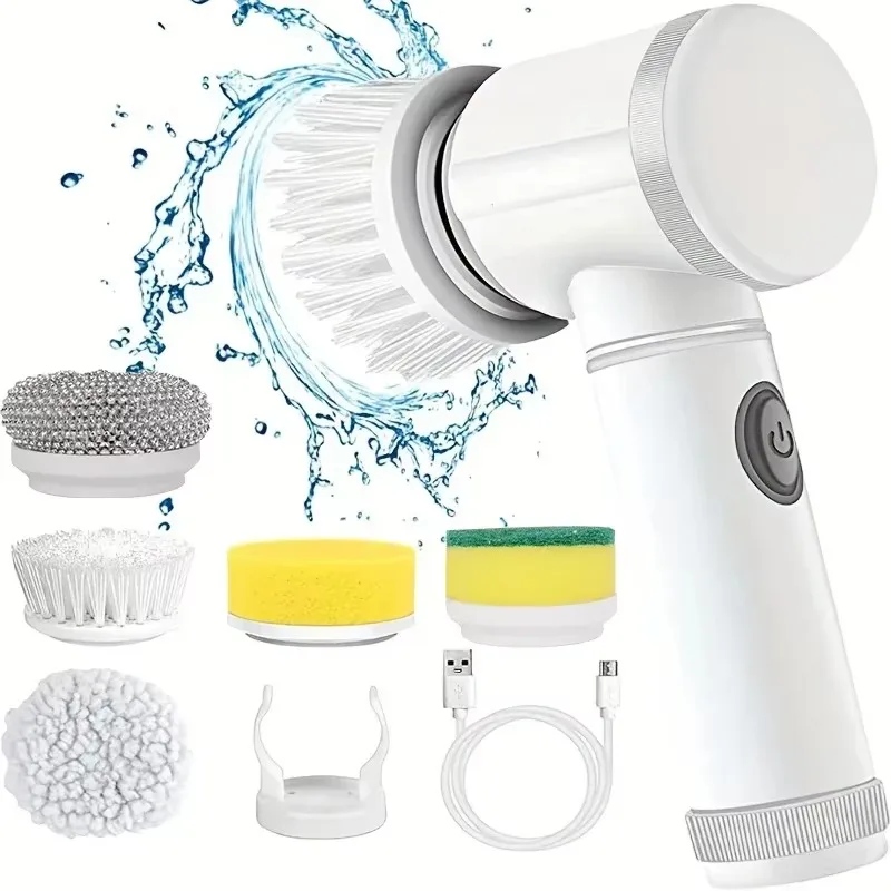 New Cordless Spin Scrubber Ele - огляд і ціна Home Bathroom Products