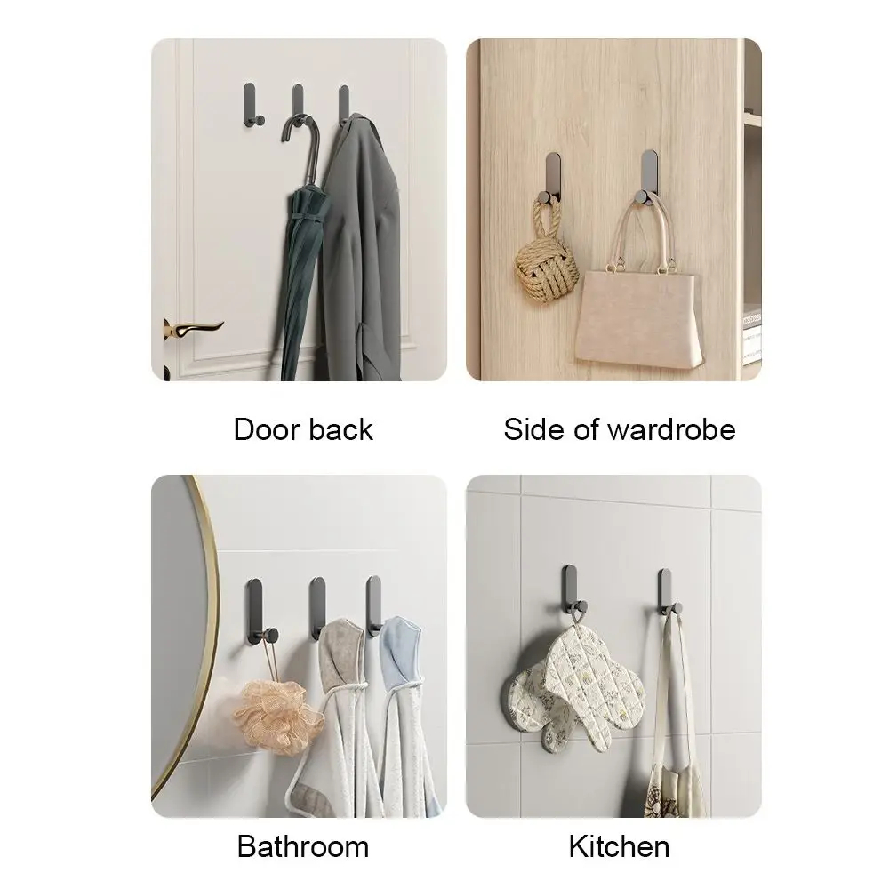 2-6Pcs Stainless Steel Bathroo - огляд і ціна Robe Hook Adhesive